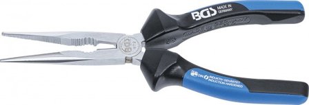 Long Nose Pliers with Cutting Edge straight 200 mm
