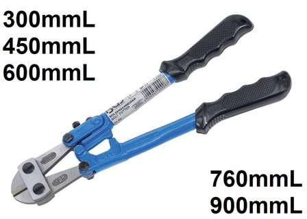Bolt Cutter with Hardened Jaws