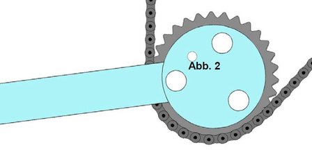 Crankshaft Locking Tool for Ford Transit 2.2