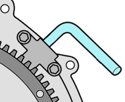 Crankshaft Locking Tool for Ford Transit 2.2