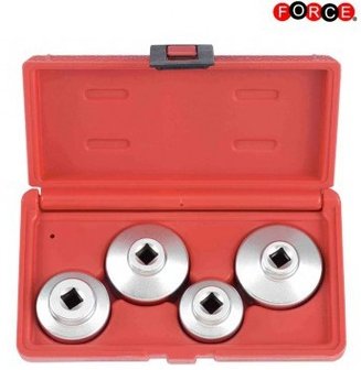 Oil filter caps 3/8 set 4-piece