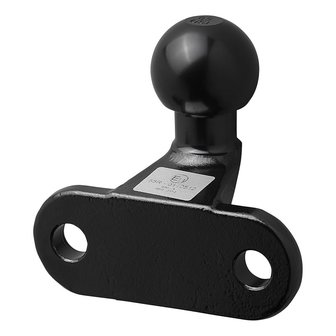 Towbar ball black angled D17.2/S350 E-type approved