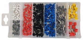 Conductor end sleeves Assortment Insulated 0.5 to 10mm&sup2;