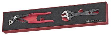 Water pump pliers and wrench eva set