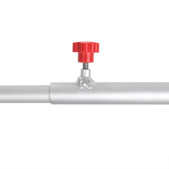 Tarpaulin bracket aluminum extendable 132-204cm for trailer tarpaulin
