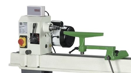 Wood lathe DB1100, chuck and swivel chisel