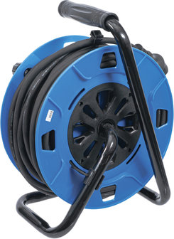 Cable Reel 50 m 3 x 1,5 mm&sup2; 4 Socket Outlets with Sealing Cap IP 44 3500 W