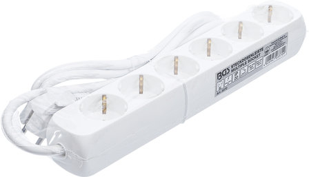 Multiple Socket 6 outlets cable length 1.4 m 3 x 1.5 mm&sup2; IP 20