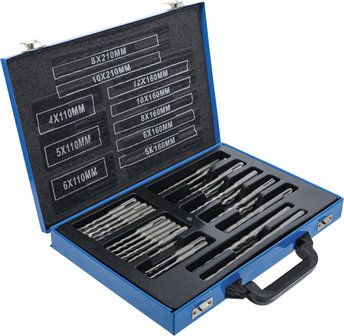 Hammer Drill Set SDS shaft carbide tipped 4 - 12 mm 56 pcs