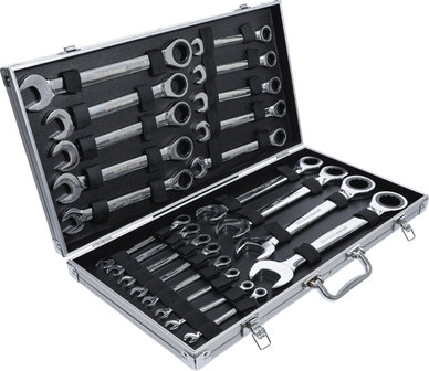 Ratchet Combination Wrench Set 6 - 32 mm 22 pcs