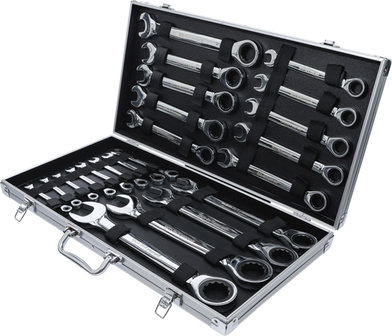 Ratchet Combination Wrench Set 6 - 32 mm 22 pcs