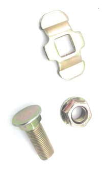 Stud fitting double with bolt 3/8