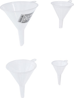 Funnel Set food safe &Oslash; 55 - 125 mm 4 pcs