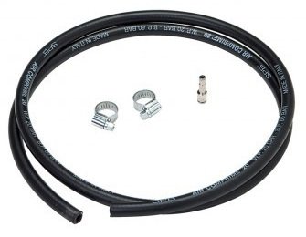 Gas hose 1.5M with clamps