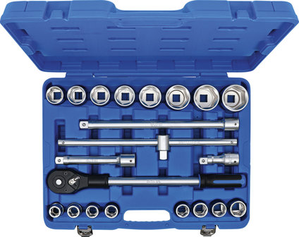 Socket Set 20 mm (3/4) Drive 21 pcs