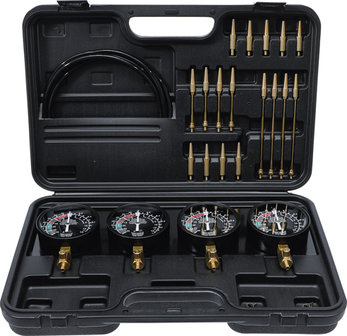 Carburetor Tester with 4 Manometers 26 pcs