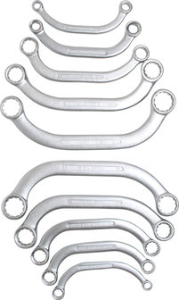 Combination Spanner Assortment Inch / Metric Sizes 50 pcs