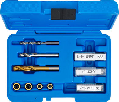 Universal Repair Set for Brake Caliper Bleeding Valves, 1/4 &amp; 1/8 NPT
