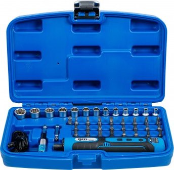 Cordless Screwdriver incl. Bit &amp; Socket Set 41 pcs