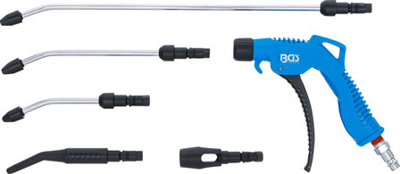 Air Blow Gun Set with 5 Attachments