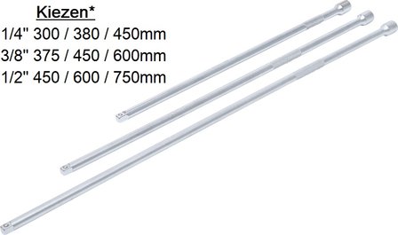 Extension Bar Set 3 pcs