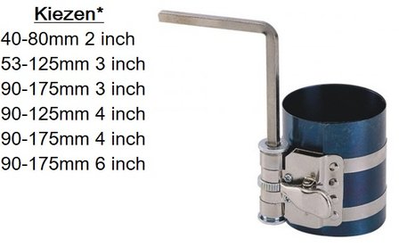 Piston ring clamp