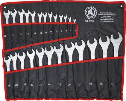 Combination Spanner Set 6-32 mm - 25 pcs