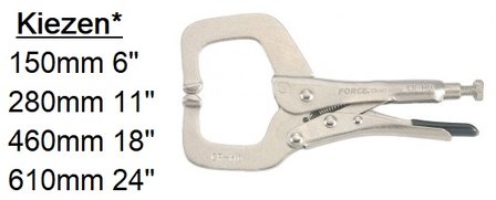 Quick Release Locking C-Clamp Pliers