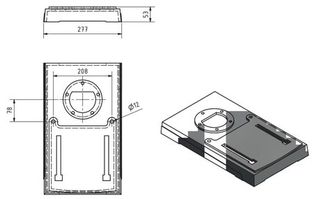 Table drilling machine diameter 25 mm