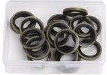 Assorted crankcase plug rings rubber 16mm 20-piece