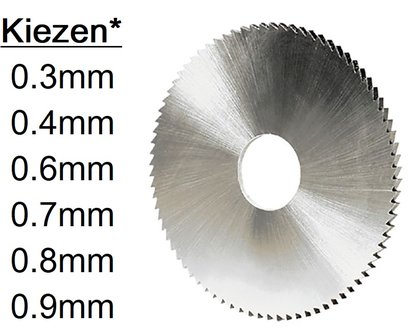 Saw cutters HSS diameter 63 mm