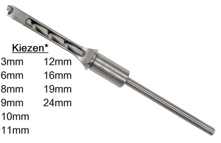 Square hole drill for JBM-5-M