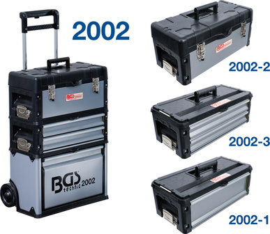 Hard-Top tool case attachment 2 Drawers for BGS 2002