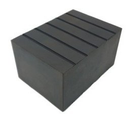 Large rubber block 100x80x75