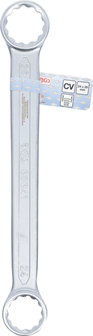 Double Ring Spanner extra flat 24 x 26 mm