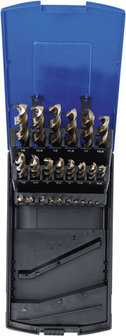 Twist Drill Set HSS-G M35 Cobalt Steel 1 - 13 mm 25 pcs