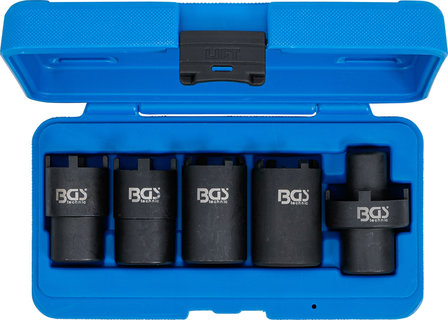 Groove Nut Socket Set 5 pcs