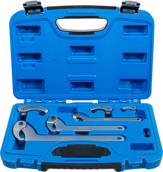 Hook Wrench Set 35 - 120 mm 8 pcs