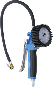 Pistol-Grip Air Inflator, calibrated 0 - 10 bar