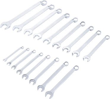 Combination Spanner Set offset 8 - 27 mm 17 pcs