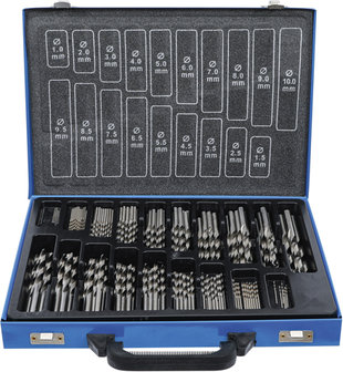 Twist Drill Set HSS &Oslash; 1 - 10 mm 170 pcs.