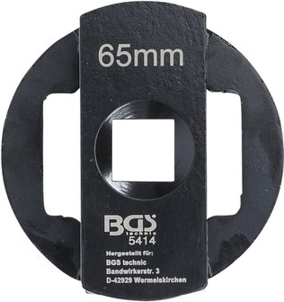 Axle Nut / Wheel Capsule Socket for BPW axles 65 mm