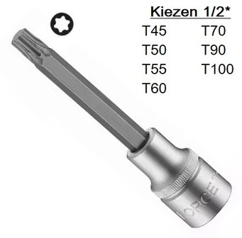 1/2 Star socket bit (140mmL)