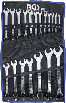 Combination Spanner Set 8 - 32 mm 19 pcs