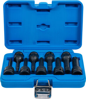 9-piece Impact Bit Socket Set, Spline, M4-16, 1/2