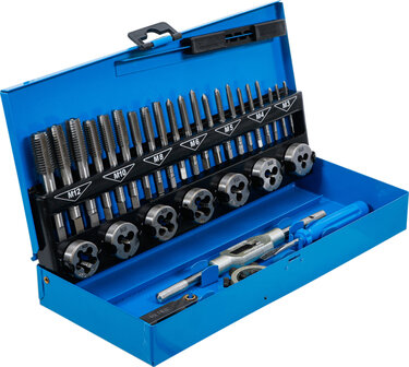 Tap and Die Set M3 - M12 32 pcs