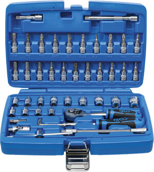 Socket Set 6.3 mm (1/4) drive 46 pcs