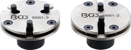 Brake Piston Reset Adaptor Set universal with 2 &amp; 3 Pins 2 pcs