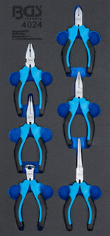 Tool Tray 1/3: Precision Pliers Set Mini 6 pcs