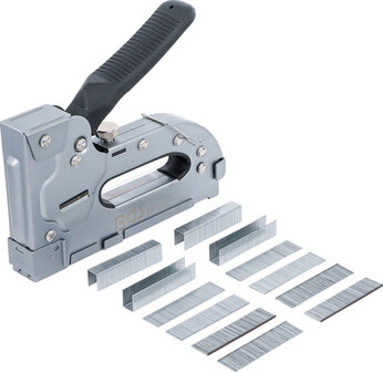 Staple Gun for Staples 6 - 17 mm Nails and Pins 12 - 16 mm